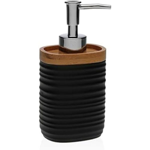Tvålautomat - VERSA - Flerfärgad - Bambuharts - ABS polypropen - 9,6x7,6x18,4 cm Flerfärgad