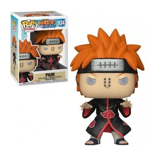 Funko Pop! Animation: Naruto-Pain Orange, svart och rött