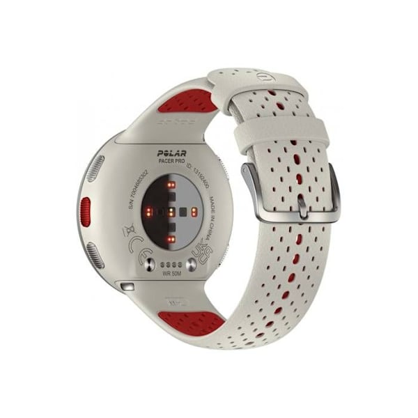 GPS-kello - Polar - Pacer Pro - Kardiomittari - Integroitu GPS - 50m vedenpitävyys vit