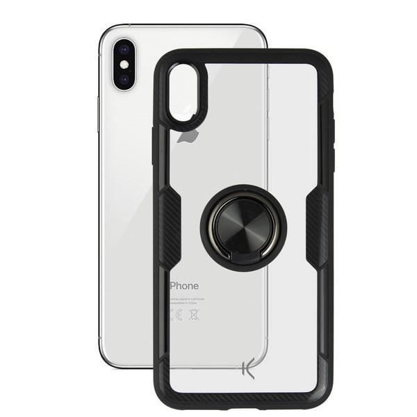 Gennemsigtigt Iphone Ringetui