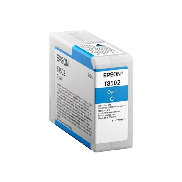 EPSON T850200 UltraChrome HD blækpatron - Cyan - 80ml