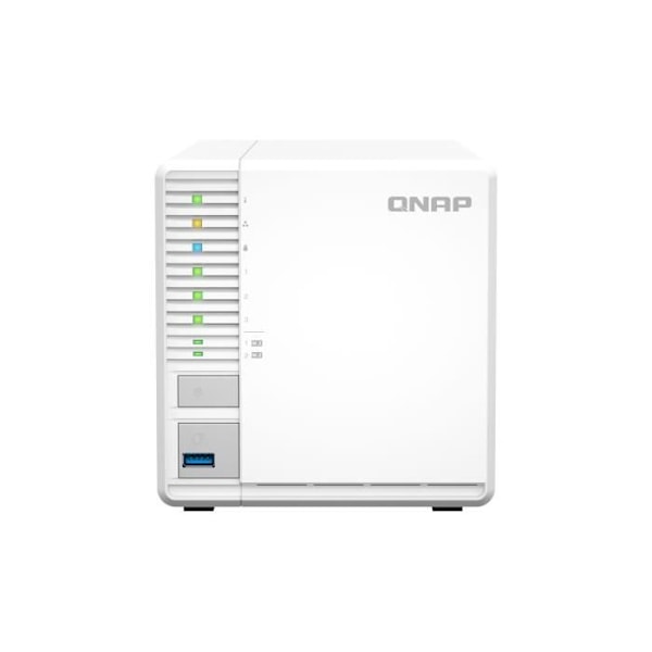 Lagerserver (NAS) - QNAP - TS-364 - Intel Celeron - 4 kerner/ 4 tråde - RAID 5