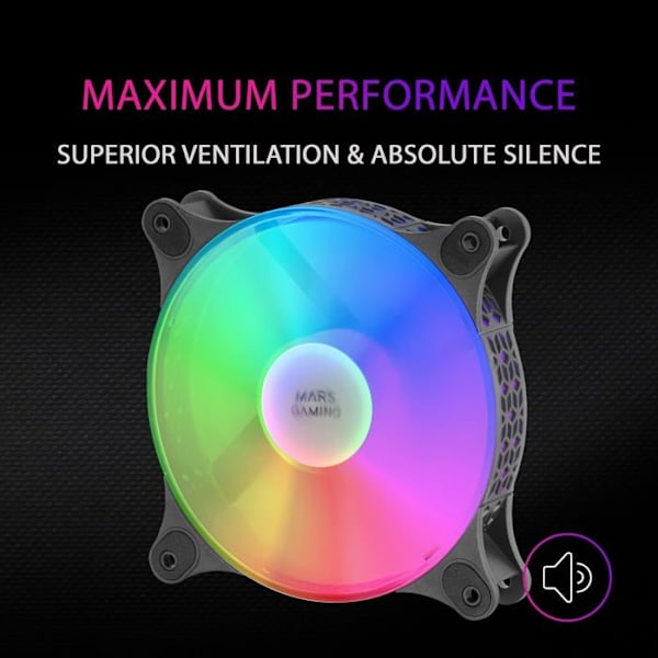 MARS GAMING Set med 2 Ventilationssystem