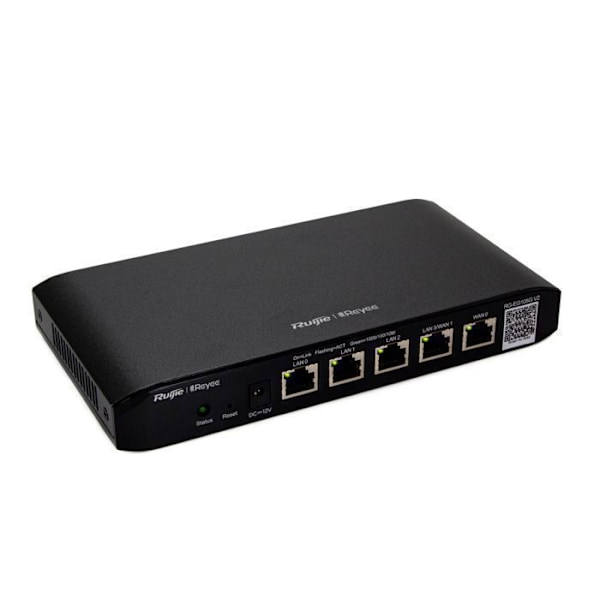 Ruijie RG-EG105G V2 Reyee molnaktiverad router Svart