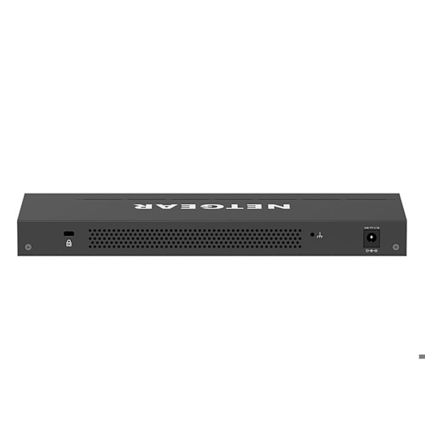Kytkin - Netgear - GS316EP - 16 Gigabit-porttia - PoE - Hallittu - 28 Gbit/s musta