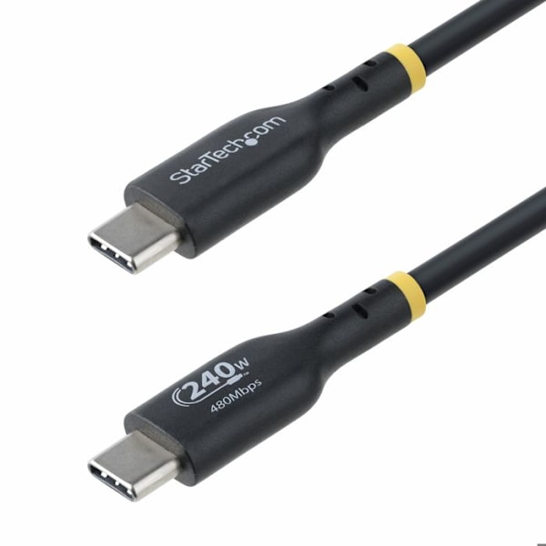 USB-C-kaapeli - StarTech.com - 4m - USB-IF Sertifioitu - 240W - Power Delivery 3.1