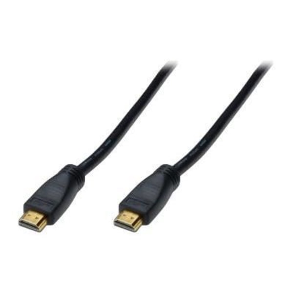 Nopea HDMI-video-/äänikaapeli - ASSMANN ELECTRONIC AK-330105-100-S - 10m - Musta - Kaksoissuojattu
