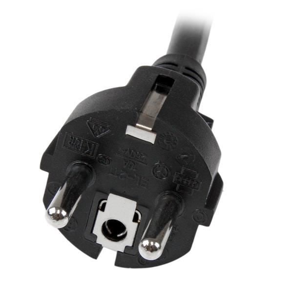 Schuko CEE7 - IEC 320 C19 virtajohto tietokoneelle - STARTECH.COM - 2m - Musta