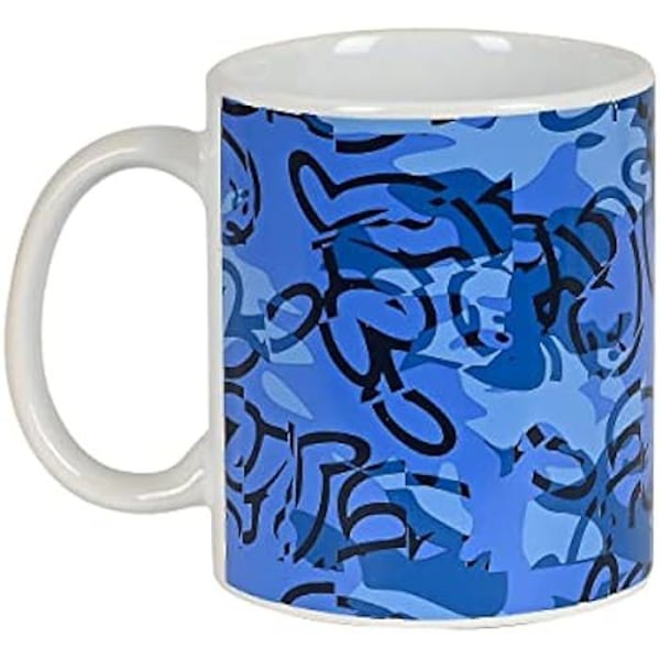Keramisk mugg - SAFTA - El Niño Blue Bay - 80 x 95 mm - Blå färg Blå