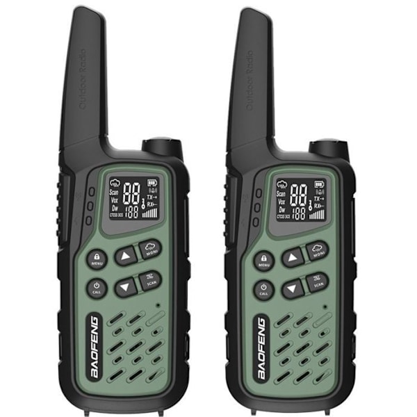 Walkie-talkie Baofeng Walkie-talkie BF-T25E Grön