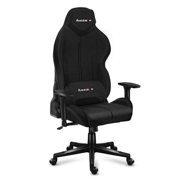 Gaming Stol - HUZARO - FORCE 7.9 Sort - Ergonomisk - Justerbare Armlæn - Drejelig svart