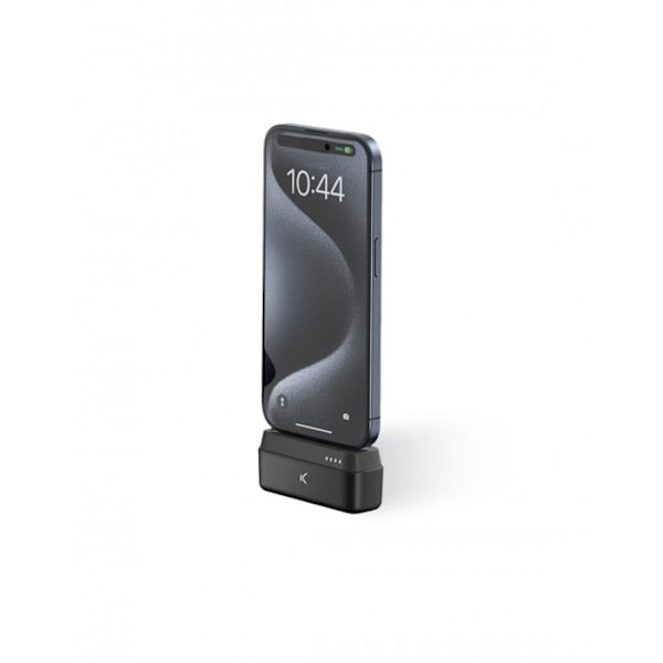 KSIX BPB4800S01N sort powerbank - 4.800 mAh - USB-C han - Opladning via USB-C Svart
