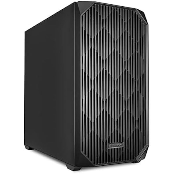 PC-kabinet - SHARKOON - MK3 - Sort - mATX - Forudinstallerede ventilatorer Sort