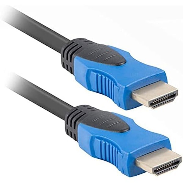 LANBERG HDMI-KAAPELI M/M V2.0 4K 4.5M MUSTA Svart