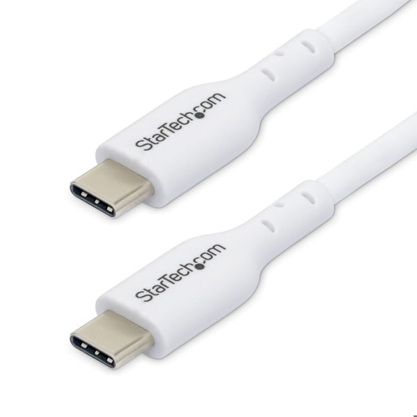 USB-C Opladningskabel - STARTECH.COM - 2m - 60W - Hvid - Universel Kompatibilitet
