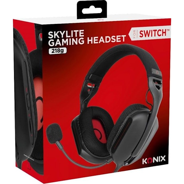 Konix Skylite langallinen pelikuuloke ultrakevyt Nintendo Switchille