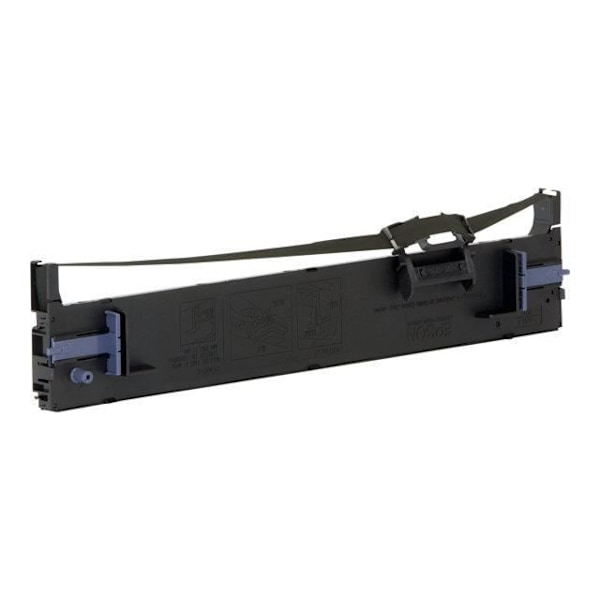 Tulostuskasetti - EPSON - C13S015610 - Musta - 32 m - Yhteensopiva LQ 690