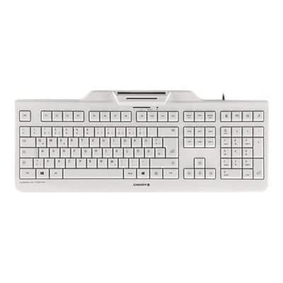 Cherry Keyboard and Reader Integrated Chip (ID) Valkoinen