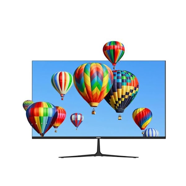 Nilox 27" skærm, IPS, 4ms, HDMI og VGA 27" LED IPS 75 Hz Sort