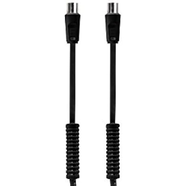 M-H TV-antenne med filtre Sort 3 m - DCU Technologic Svart