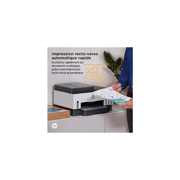 Multifunktionsprinter - HP - Smart Tank 7605 - Inkjet - Farve - Wi-Fi