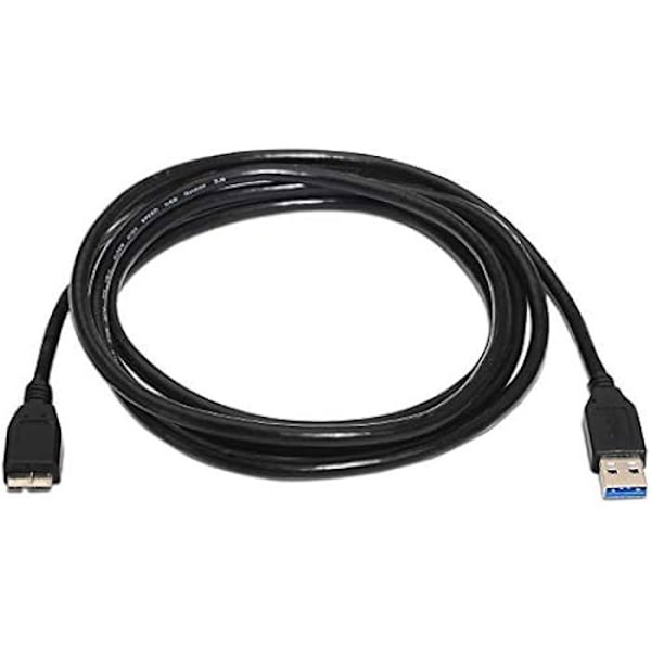 AISENS A105 – 0043 – 3 i 1 m USB-kabel (til ekstern boks og digitale kameraer) Farve Sort