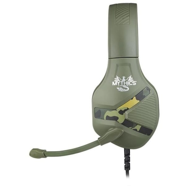 Gaming Headset - KONIX - Mythics Nemesis - Camouflage - 40 mm - Wired Camouflage