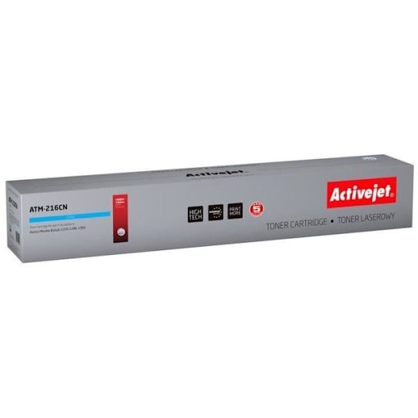 Activejet ATM-216CN Tonerpatron 1 stk. Kompatibel Cyan