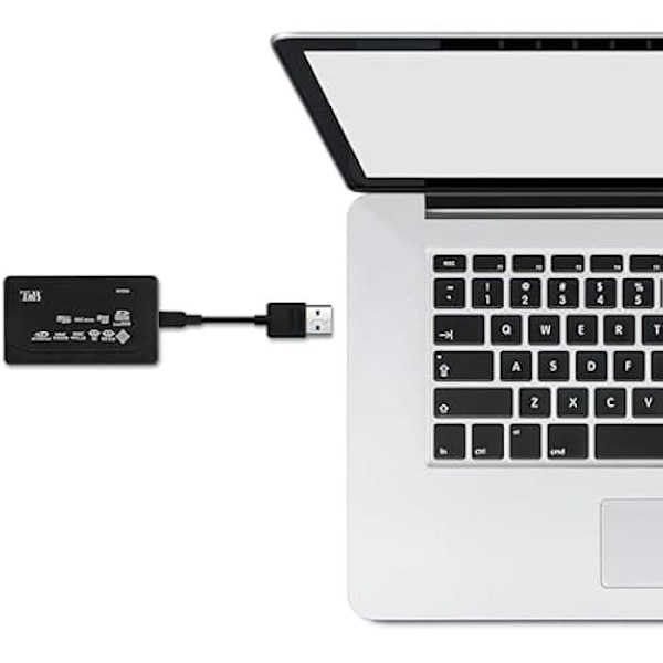 T'nB - Universal USB 2.0 Minneskortläsare - Svart