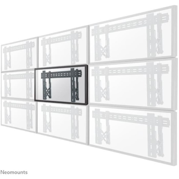 NEWSTAR LED-VW100BLACK Vægmontering - Til fladskærme op til 60" 150 cm - 32" til 60"