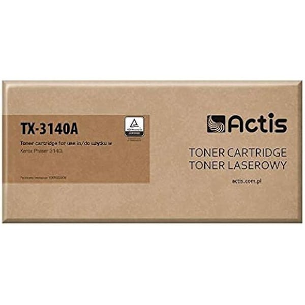 Toner ACTIS TX-3140A til Xerox Phaser 3140 - Sort - Ydelse 1500 sider
