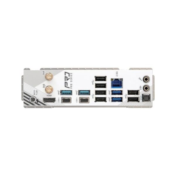 Moderkort - ASROCK - X870E Pro RS WiFi - Indbygget WiFi - DDR4 SDRAM - ATX