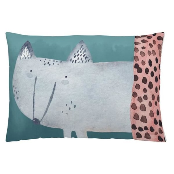 Pudecover - Naturals - Andrew - 50 x 30 cm - Hvid - Rektangulær naturlig