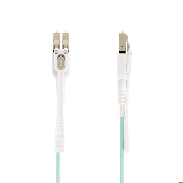 Kuituoptinen kaapeli - StarTech.com - 3m - LC to LC - OM4 Monimuoto - 100G Verkkot. Turkos