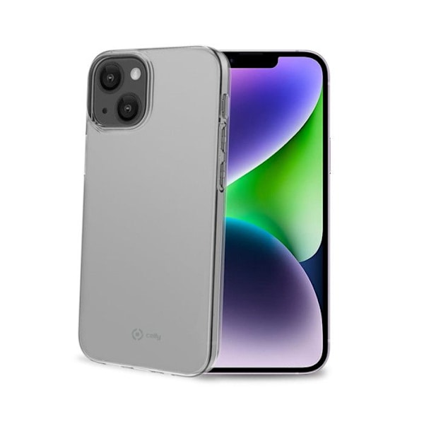 Coque - CELLY - IPH14 Max - Transparent - Mjuk - Syntetisk Transparent