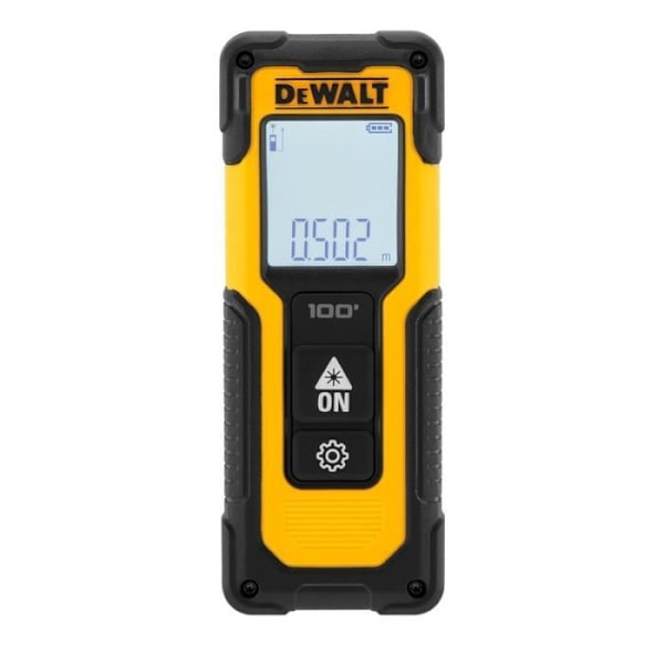 DEWALT DWHT77100-XJ laser mittalaite - 30m - Etäisyyksien mittaamiseen - Paristo - Tarkkuus 1mm