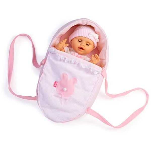 Transportväska för docka - Berjuan - 38 cm - Rosa - Plast - Textil Rosa