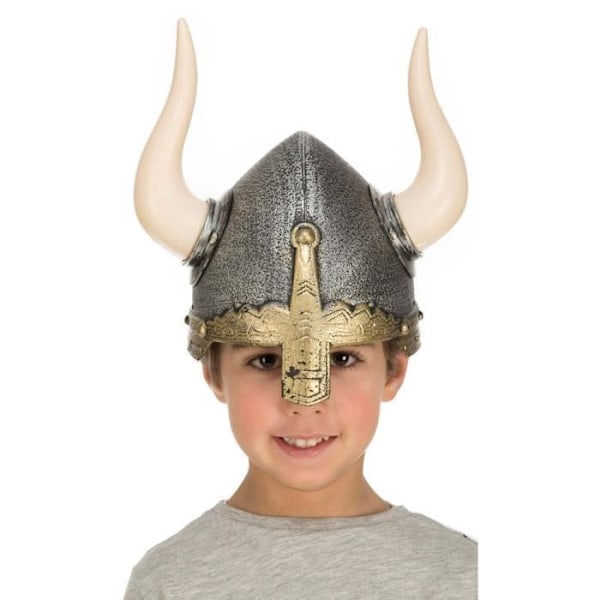 Viking Warrior -lasten kypärä - MY OTHER ME FUN COMPANY, SL. - TU - Musta - Karnevaalitarvikkeet Flerfärgad