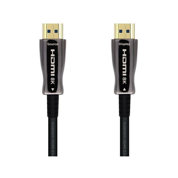 Aisens A153-0515 Kaapeli HDMI 2.1 8K Uros/Uros 10m Musta