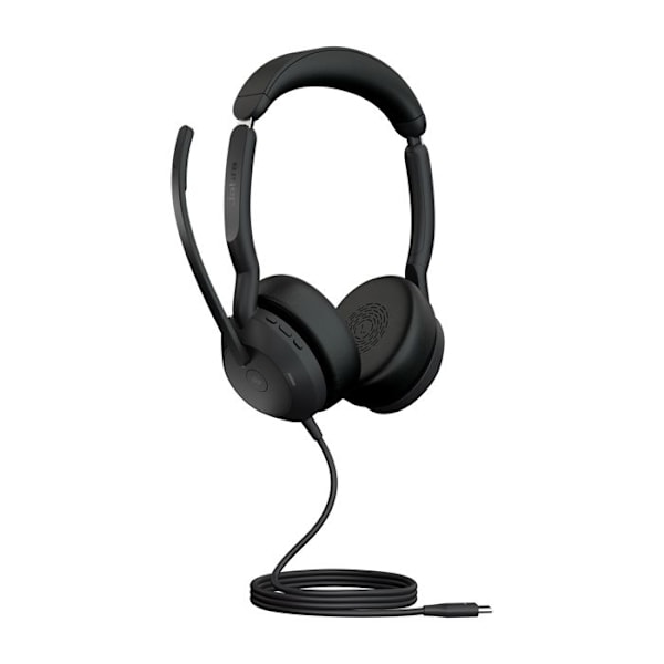 Kuulokkeet - Jabra - Evolve2 50 - Langallinen - USB Type-C - Aktiivinen äänenvaimennus Svart