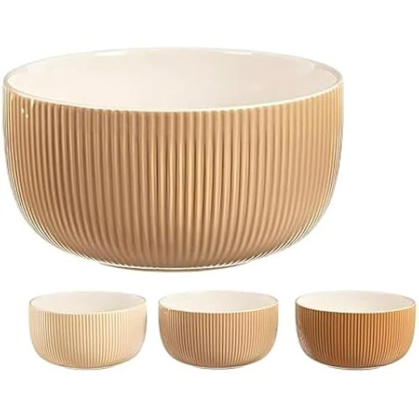 Terrakottakulho - Kozina - S7921513 - 550 ml - Monivärinen - Mitat 16,45 x 18,57 x 13,37 cm Flerfärgad