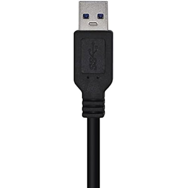 AISENS A105-0448 USB 3.0 Kabel - Sort - 3,0 m