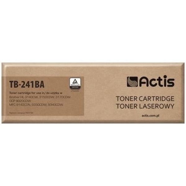 ACTIS- tonerikassetti Brother TN-241BK - Musta - Yhteensopiva - Pakkaus 1
