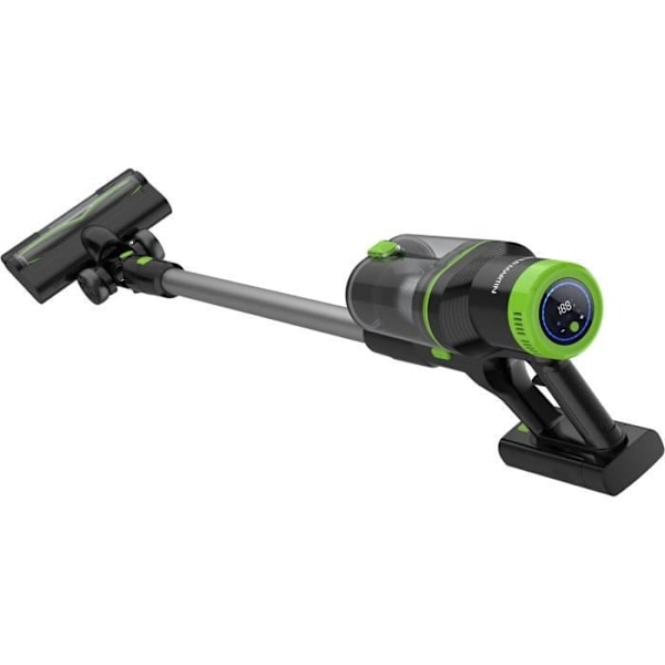 Trådløs stangstøvsuger - ARTHUR MARTIN - AMP1025 - 25,9 V - 160 W - 40 min - Sort / Grøn