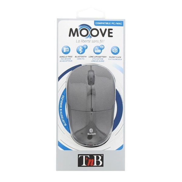 T'nB trådløs Bluetooth Moove Mouse