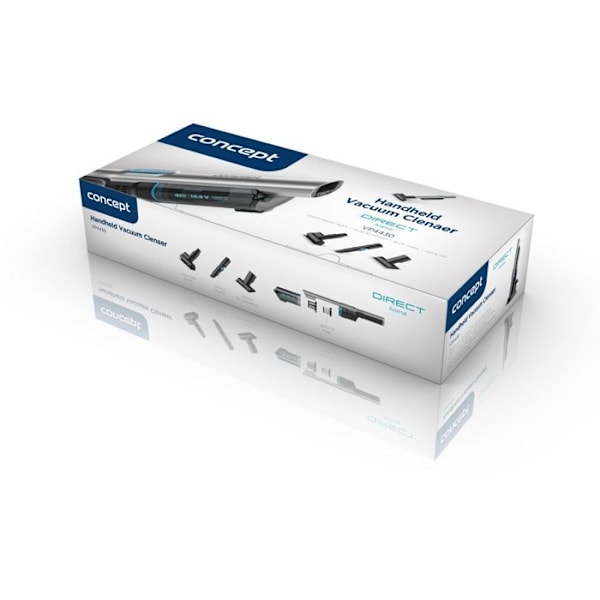 Håndstøvsuger - KONCEPT - VP4430 - 14,8 V - Uden pose - Genopladelig