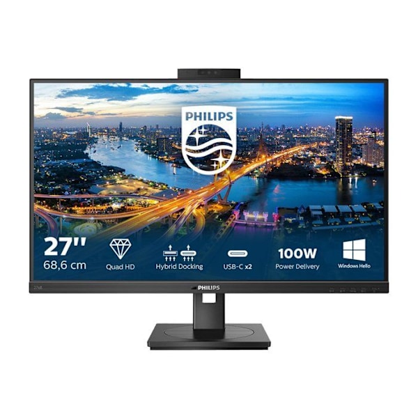 Philips B Line 276B1JH - skærm Sort