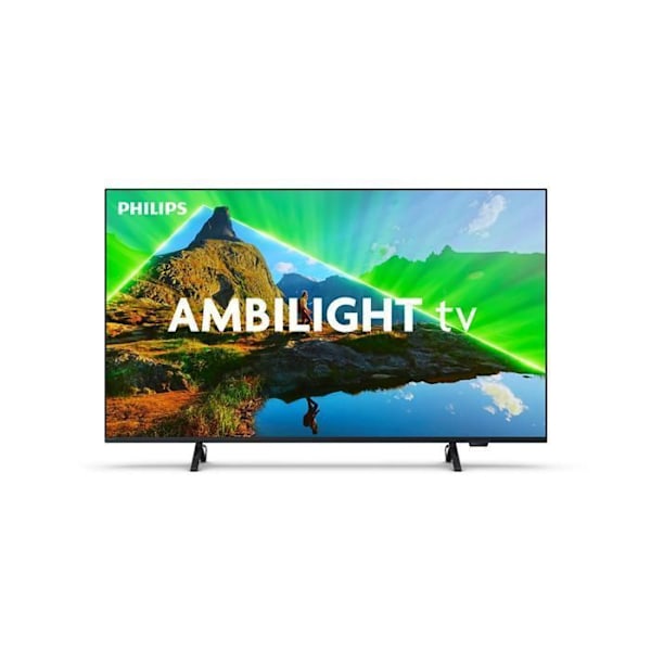 Smart TV - Philips - 50PUS8009 - 4K Ultra HD - Ambilight - 50 tommer Sort