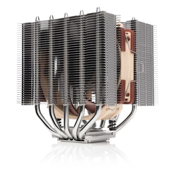 Noctua NH-D12L CPU-køler - 12 Aluminium, Beige, Brun