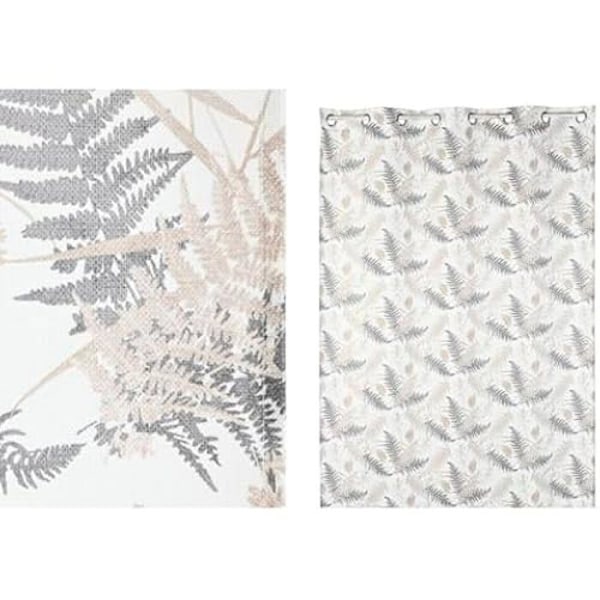 Gardin - HOME ESPRIT - Trykt - Flerfarvet - 140 x 260 cm - Indendørs Flerfärgad